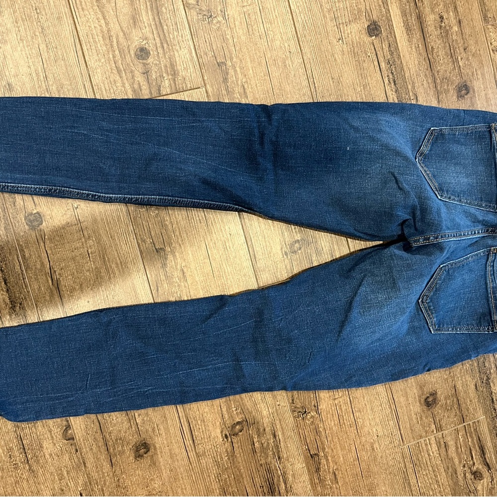Distressed Blue Jeans - Picture 2 of 2